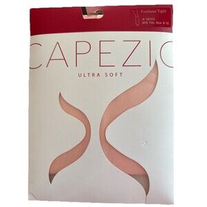 Capezio Girls Footless Ultra Soft Tights  #1917C Ballet Pink, Child 8-12